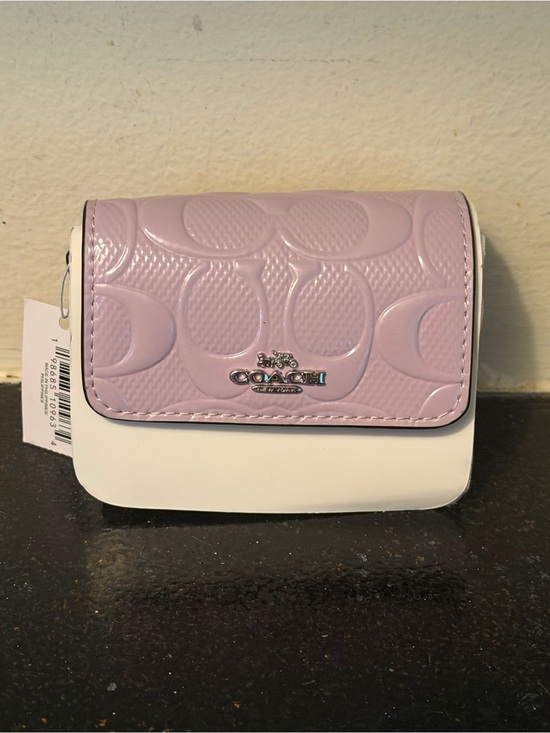 Coach Handbags - NWT Coach Klare Bag Charm In Signature Leather With Heart Charm